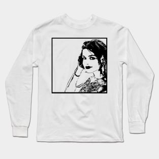 Woman Portrait 49 Shakuntala Devi Long Sleeve T-Shirt